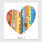 来のハート シール (シート)