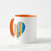 来のハート マグカップ (正面左)