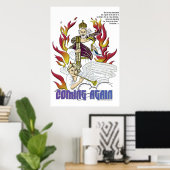 来の再実行 ポスター (ホームオフィス)