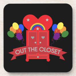 来の出力ゲイパーティーお祝い コースター