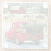 来の家 ガラスコースター (裏面)