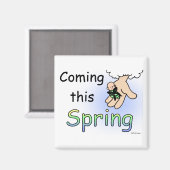 来の春磁石 マグネット (正面/裏面)