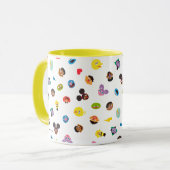 来の顔パターン マグカップ (正面左)