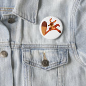 「来の!!」 かわいい漫画カンガルーのボタンバッジ 缶バッジ (インサイチュ)