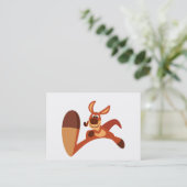 「来の!!」 漫画カンガルーACEO/ビジネスカード 名刺 (スタンド正面)