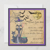 来もしあえてハローウィンパーティ 招待状 (正面)