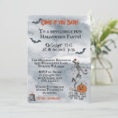 来もしスケルトンハローウィンパーティ 招待状 (スタンド正面)