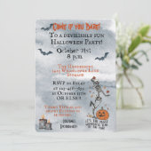 来もしスケルトンハローウィンパーティ 招待状 (スタンド正面)