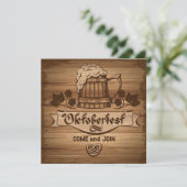 来られるオクトーバーフェストは私達を招待状結合します 招待状 (スタンド正面)