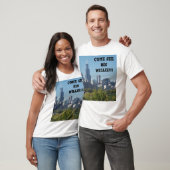 来られる大きいウィリーに!会って下さい!! Tシャツ (ユニセックス)