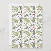 来られる手によって文字を入れられる写真のクリスマスカードを崇拝して下さい シーズンカード (裏面)