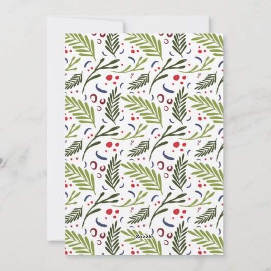 来られる手によって文字を入れられる写真のクリスマスカードを崇拝して下さい シーズンカード (裏面)