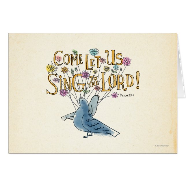 来られる私達を歌います主に許可して下さい (正面横)