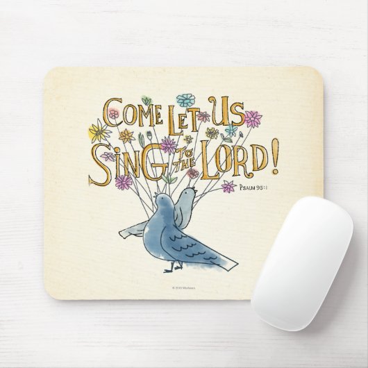 来られる私達を歌います主に許可して下さい マウスパッド (マウス)