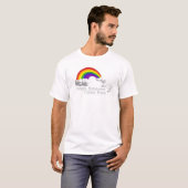 来られる虹一方、から Tシャツ (正面フル)