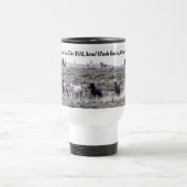 来られる野生を見て下さい トラベルマグ (中央)