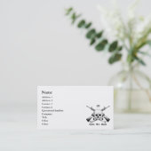 来られる2111火器係はある名刺を得ます 名刺 (スタンド正面)