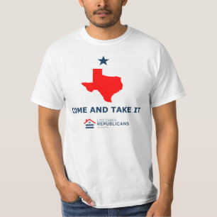 来られるLCRオースティンは-それに(TX)価値Tシャツを取り、 Tシャツ