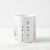 "来られるMeのキリンのコップによって坐らせて下さい コーヒーマグカップ (中央)