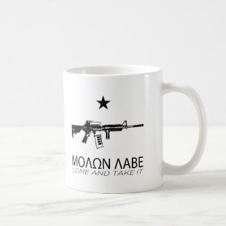 来られるMolon Labeは-それを取り、 コーヒーマグカップ