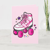 来ることとあなたのギフトを私のパーティーへのありがとう サンキューカード (正面)