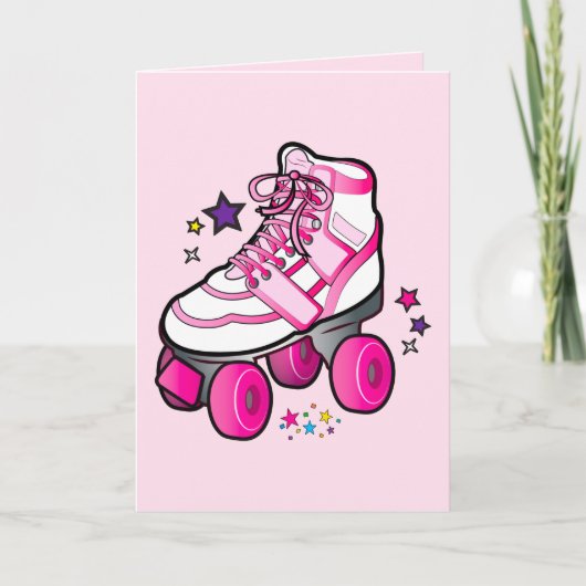 来ることとあなたのギフトを私のパーティーへのありがとう サンキューカード (正面)