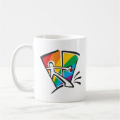 来ること コーヒーマグカップ (左)