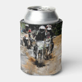 来るぞ！ – モトクロス・レーサー 缶クーラー (缶正面)