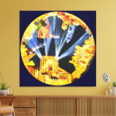 来る世界 キャンバスプリント (インサイチュ (リビング))