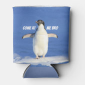 来アットMeブロミームペンギン 缶クーラー (正面)