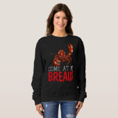 来アットMe Breaux Crayfish MudbugケージャンフェスティバルC スウェットシャツ (正面フル)