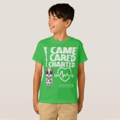 来キャット気にチャートドナース猫 Tシャツ (正面フル)