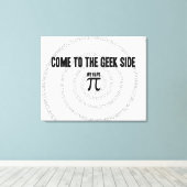 来ギーク側へ キャンバスプリント (インサイチュ (ウッドフロア))