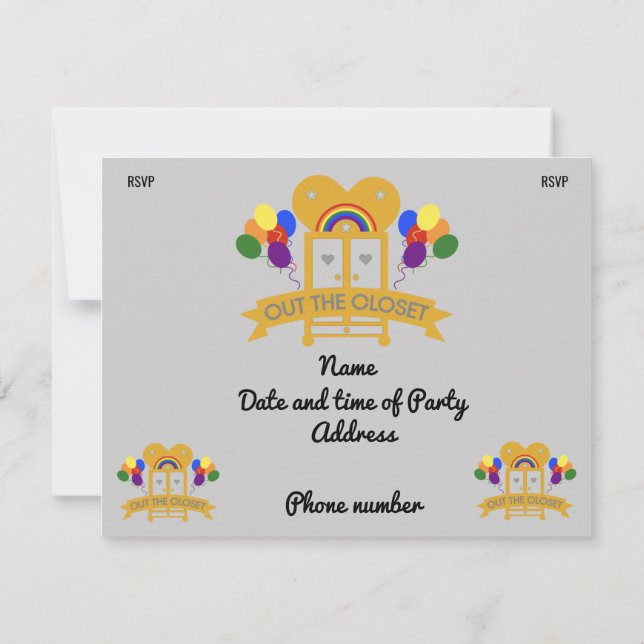 来ズアウトゲイパーティー10月11日 (裏面)