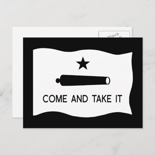 来テキサス州に旗を立てる ポストカード (正面/裏面)