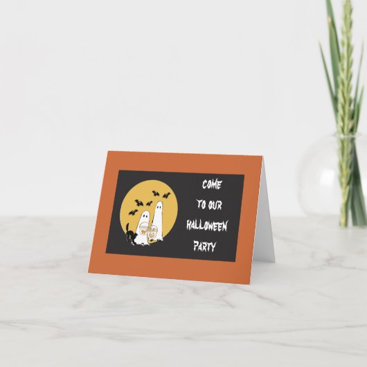 来ハローウィンパーティ カード (正面)