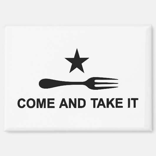 来フォークで マグネット (正面)