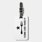 来フォークで ラゲッジタグ (正面縦)