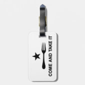 来フォークで ラゲッジタグ (裏面縦)