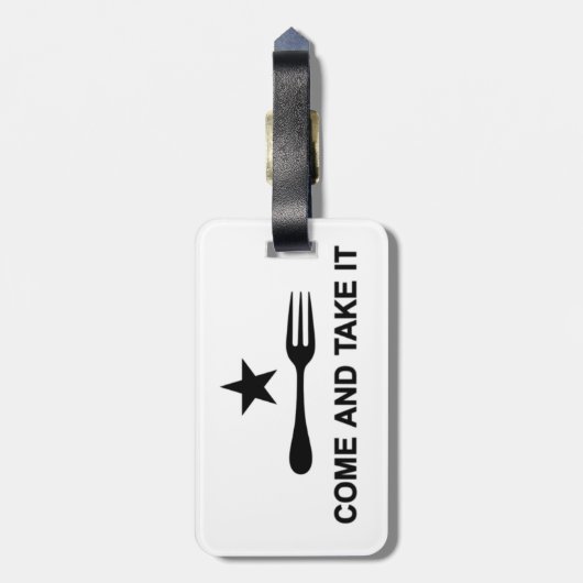 来フォークで ラゲッジタグ (裏面縦)