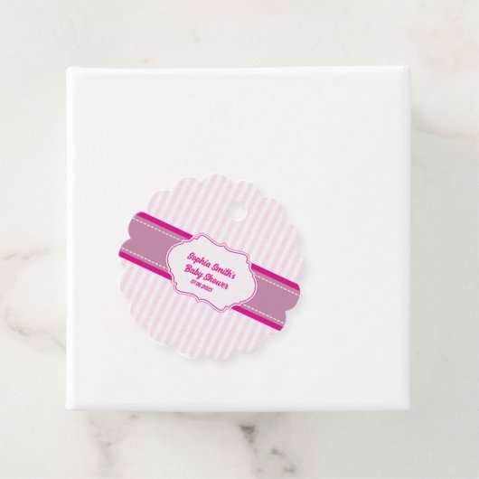 来ベビーでパーティーピンクと黒の人形に行く フェイバータグ (インサイチュ)