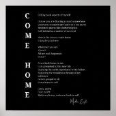 来ホームソウルシ感動的ョーウォールアートポスター ポスター (正面)