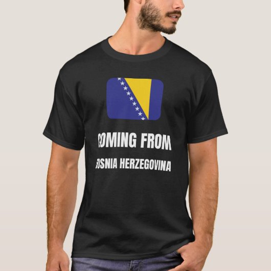 来ボスニア・ヘルツェゴビナ出身 Tシャツ (正面)