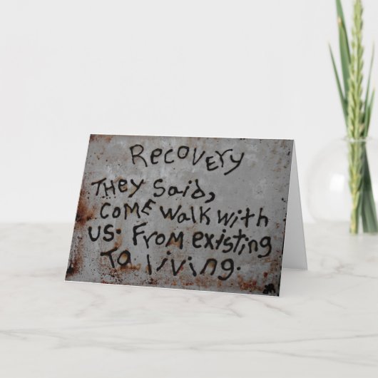 来一緒に歩く カード (正面)