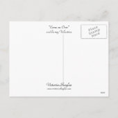 来上でバレンタインだ！ シーズンポストカード (裏面)