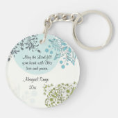 来与え私はマタイ11:28 キーホルダー (裏面)