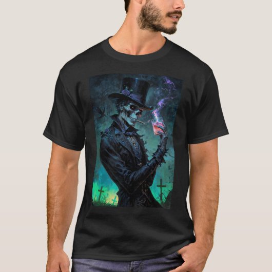来世の男爵 Tシャツ (正面)