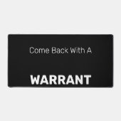 来令状で戻る デスクマット (正面)