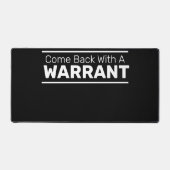 来令状で戻る デスクマット (正面)