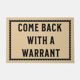 来令状で戻る – ドおもしろいアマット ドアマット